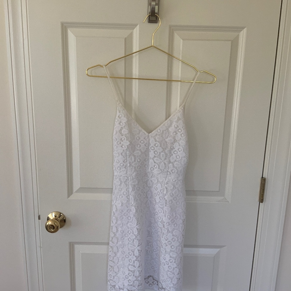 abercrombie and fitch lace skater dress